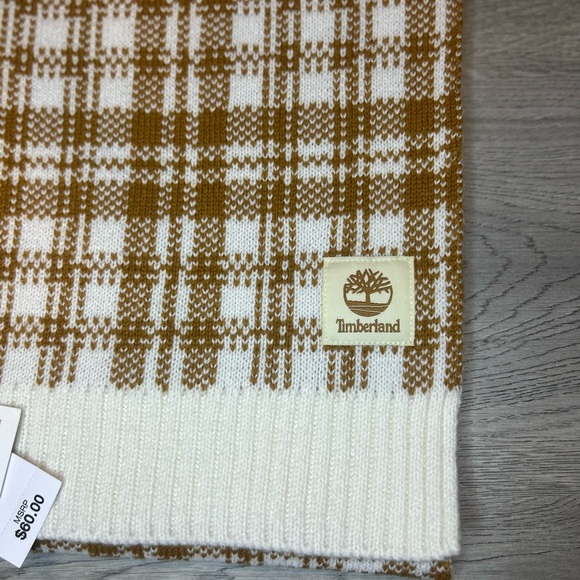 Timberland women’s white and yellow scarf-wrap - Picture 5 of 5